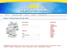 Tablet Screenshot of daswetter.org